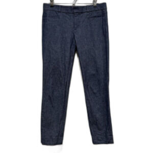 Banana Republic Sloan Pants Slacks Trousers Navy Dress Pants Flat Front Women 2